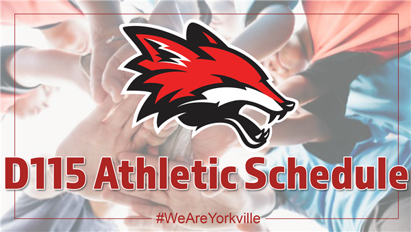  D115 Athletic Schedules